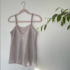 Vintage grey cami top